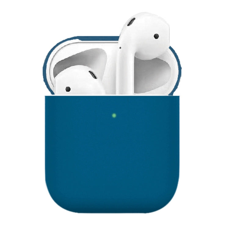 Thin Liquid Silicone Earphone Protective Case for Apple AirPods 2