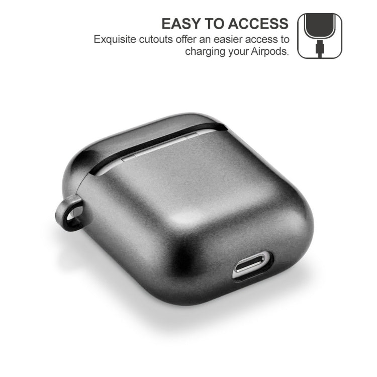 Metallic Paint + UV Earphone Protective Case for Apple AirPods 1 / 2