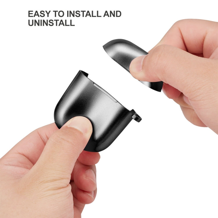 Metallic Paint + UV Earphone Protective Case for Apple AirPods 1 / 2