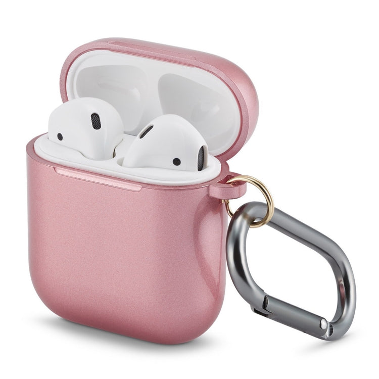 Metallic Paint + UV Earphone Protective Case for Apple AirPods 1 / 2