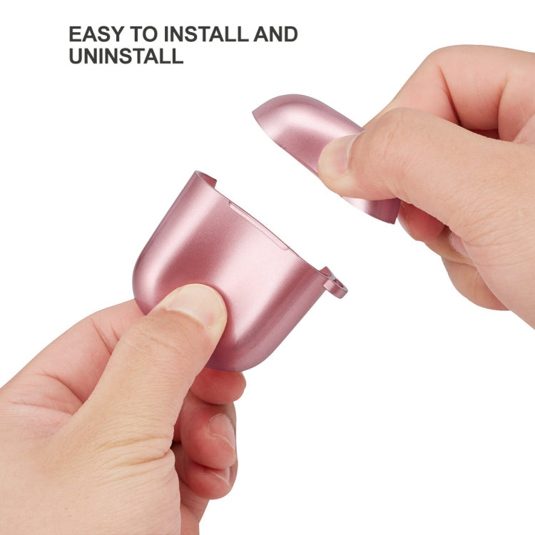Metallic Paint + UV Earphone Protective Case for Apple AirPods 1 / 2