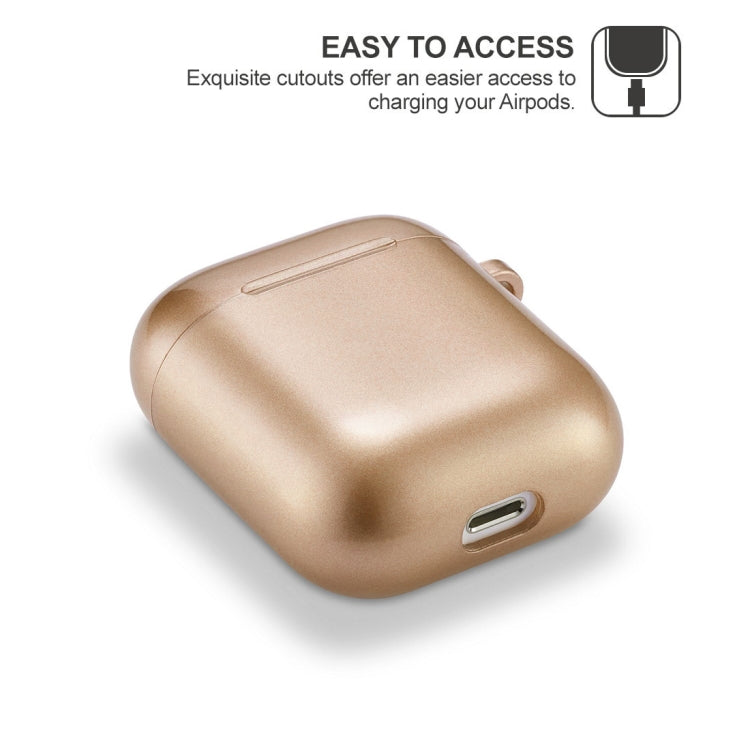 Metallic Paint + UV Earphone Protective Case for Apple AirPods 1 / 2