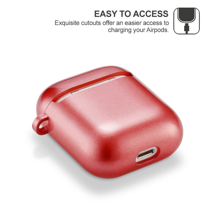 Metallic Paint + UV Earphone Protective Case for Apple AirPods 1 / 2