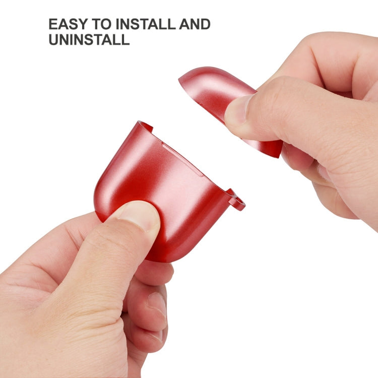 Metallic Paint + UV Earphone Protective Case for Apple AirPods 1 / 2