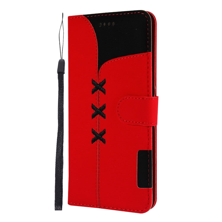 Fabric Stitching Embroidery Horizontal Flip Leather Case With Holder & Card Slots & Wallet for Sony Xperia Z3