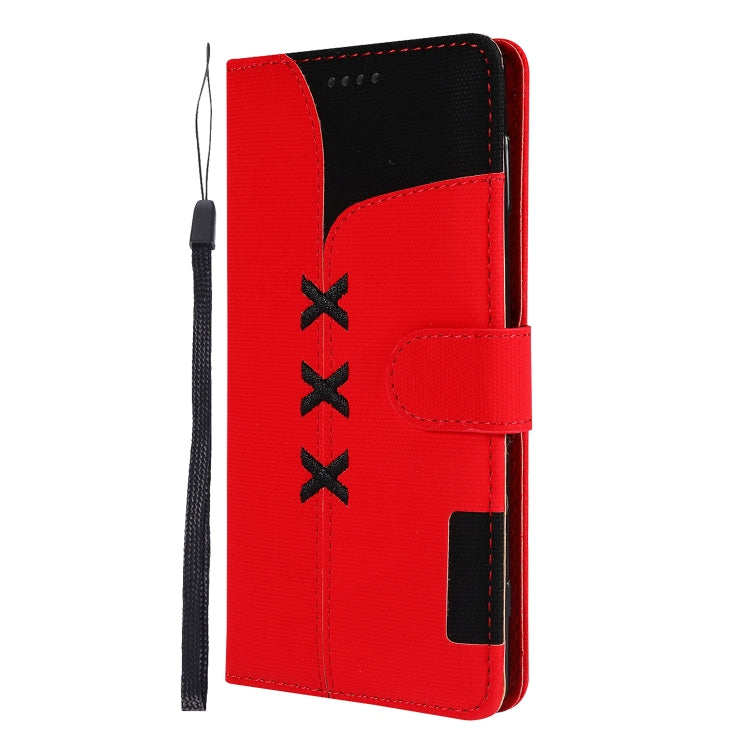 Fabric Stitching Embroidery Horizontal Flip Leather Case With Holder & Card Slots & Wallet for Sony Xperia Z2