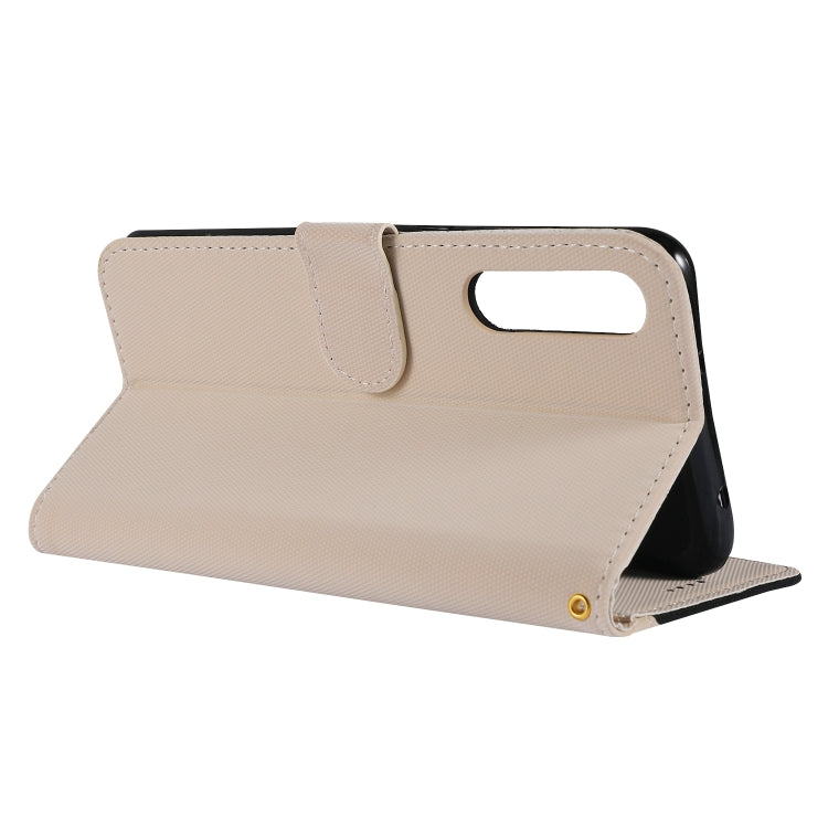 Fabric Stitching Embroidery Horizontal Flip Leather Case With Holder & Card Slots & Wallet for Huawei P20 Pro