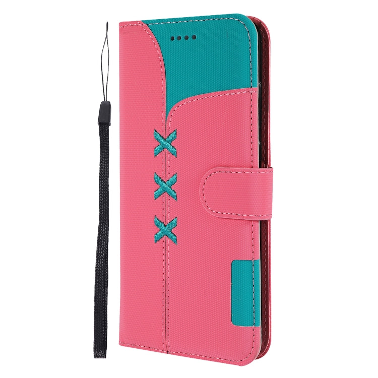 Fabric Stitching Embroidery Horizontal Flip Leather Case With Holder & Card Slots & Wallet for Huawei P20 Pro