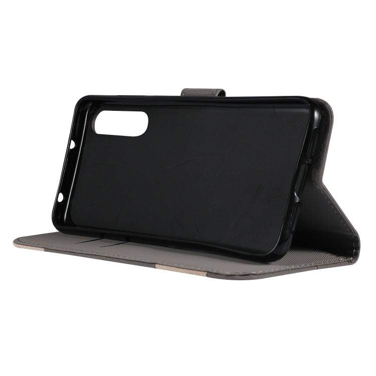 Fabric Stitching Embroidery Horizontal Flip Leather Case With Holder & Card Slots & Wallet for Huawei P20 Pro