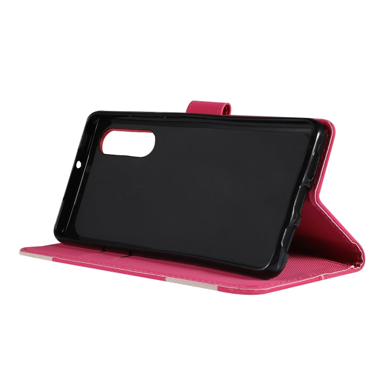 Fabric Stitching Embroidery Horizontal Flip Leather Case With Holder & Card Slots & Wallet for Huawei P30