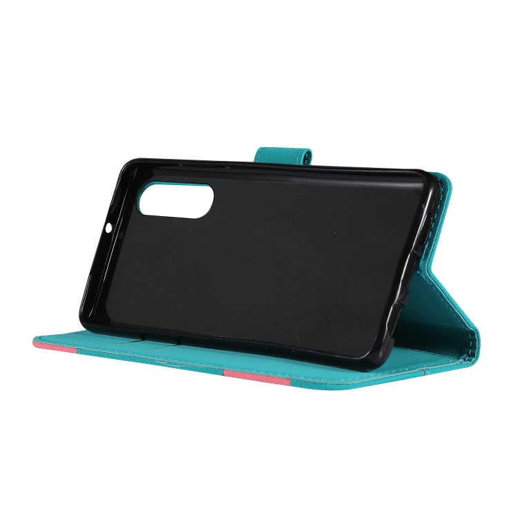Fabric Stitching Embroidery Horizontal Flip Leather Case With Holder & Card Slots & Wallet for Huawei P30