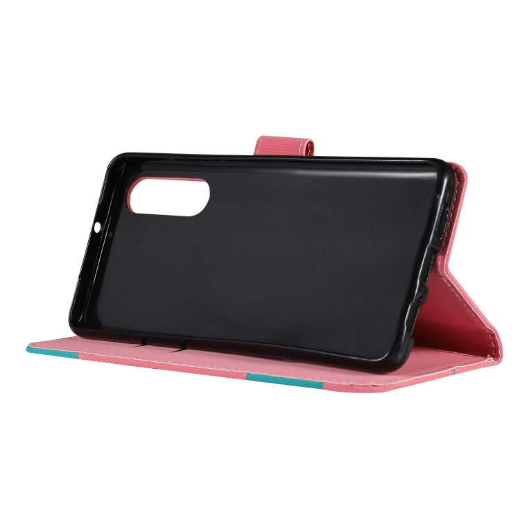 Fabric Stitching Embroidery Horizontal Flip Leather Case With Holder & Card Slots & Wallet for Huawei P30