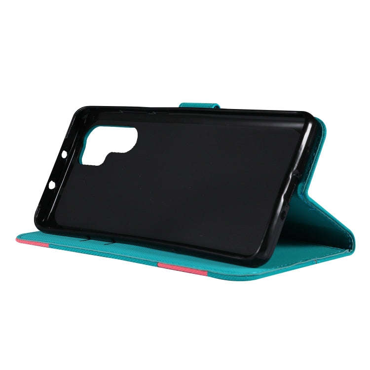 Fabric Stitching Embroidery Horizontal Flip Leather Case With Holder & Card Slots & Wallet for Huawei P30 Pro