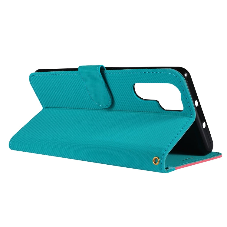 Fabric Stitching Embroidery Horizontal Flip Leather Case With Holder & Card Slots & Wallet for Huawei P30 Pro