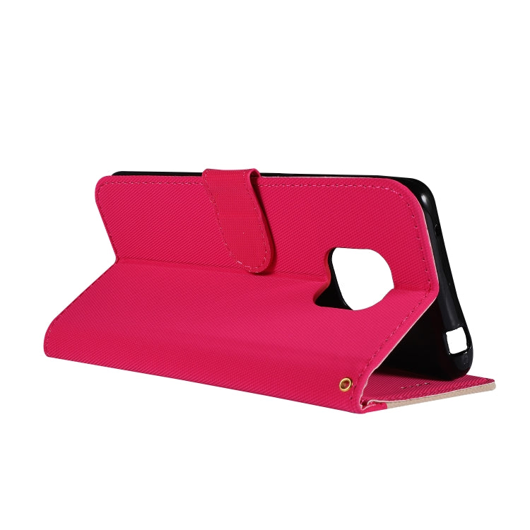 Fabric Stitching Embroidery Horizontal Flip Leather Case With Holder & Card Slots & Wallet for Huawei Mate 20 Pro