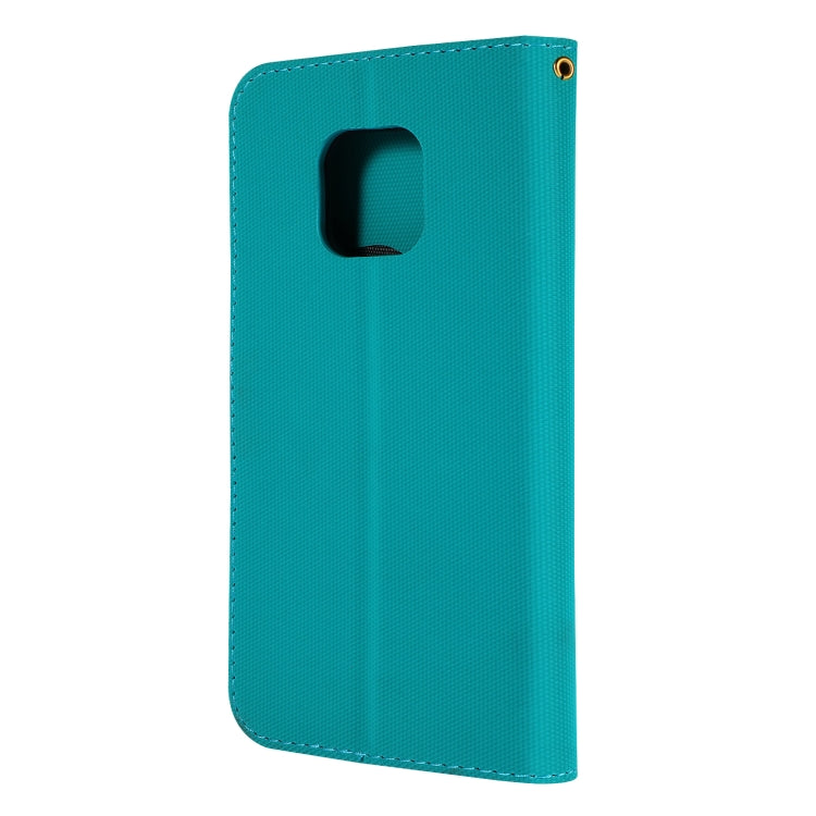 Fabric Stitching Embroidery Horizontal Flip Leather Case With Holder & Card Slots & Wallet for Huawei Mate 20 Pro