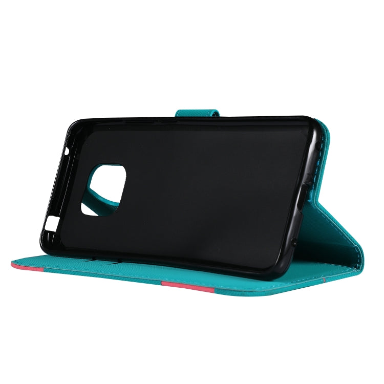 Fabric Stitching Embroidery Horizontal Flip Leather Case With Holder & Card Slots & Wallet for Huawei Mate 20 Pro
