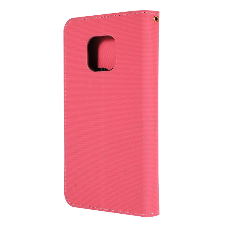 Fabric Stitching Embroidery Horizontal Flip Leather Case With Holder & Card Slots & Wallet for Huawei Mate 20 Pro