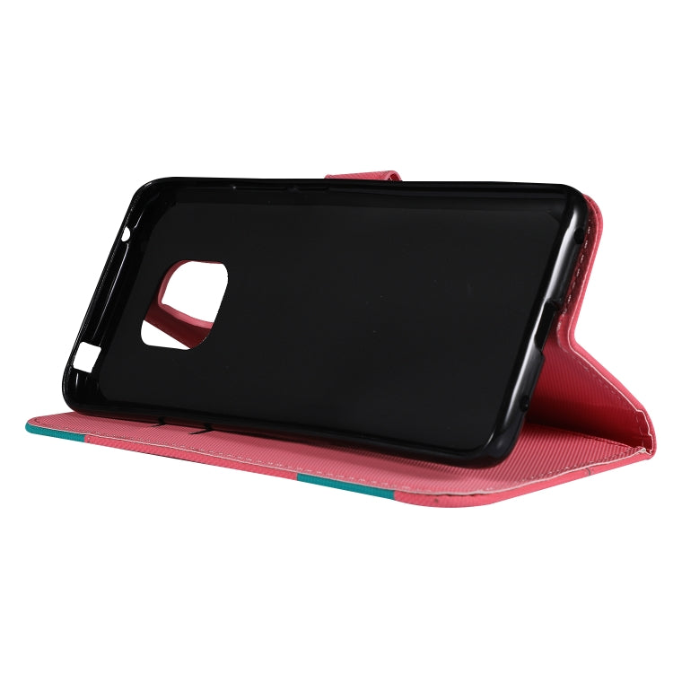 Fabric Stitching Embroidery Horizontal Flip Leather Case With Holder & Card Slots & Wallet for Huawei Mate 20 Pro