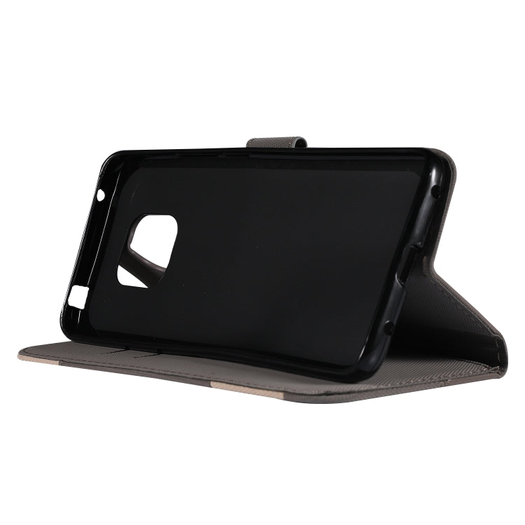 Fabric Stitching Embroidery Horizontal Flip Leather Case With Holder & Card Slots & Wallet for Huawei Mate 20 Pro