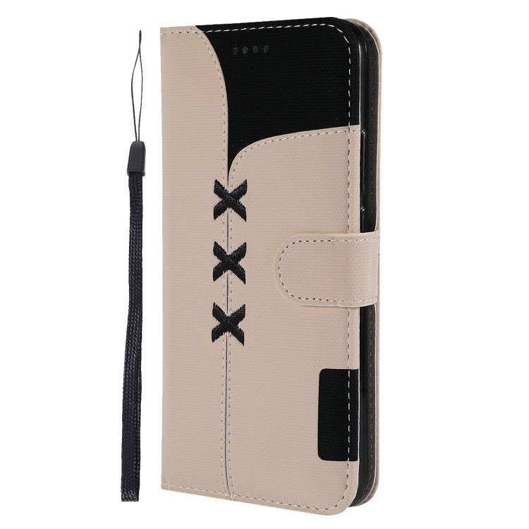 Fabric Stitching Embroidery Horizontal Flip Leather Case With Holder & Card Slots & Wallet for Huawei Mate 20 Lite / Maimang 7