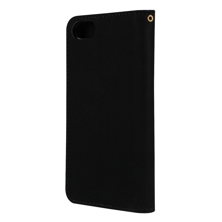 Fabric Stitching Embroidery Horizontal Flip Leather Case With Holder & Card Slots & Wallet for Huawei Honor 7S / Y5 2018