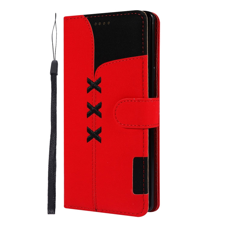 Fabric Stitching Embroidery Horizontal Flip Leather Case With Holder & Card Slots & Wallet for Galaxy Note 9