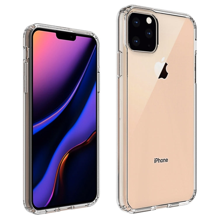 For iPhone 11 Pro Max Scratchproof TPU + Acrylic Protective Case (Transparent)
