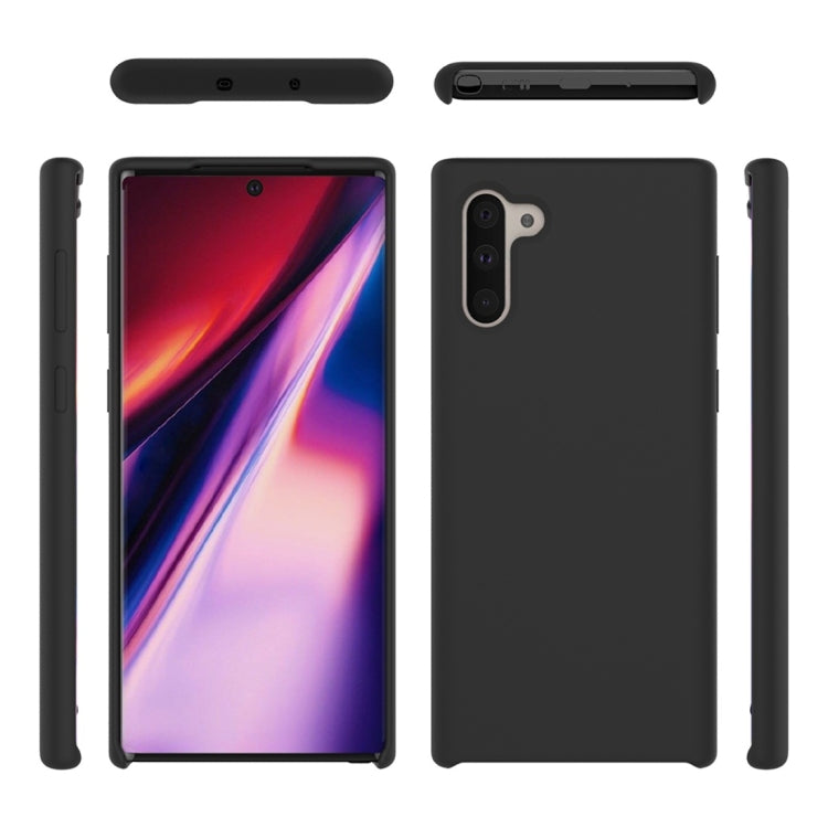 Solid Color Liquid Silicone Dropproof Full Coverage Protective Case for Galaxy Note 10