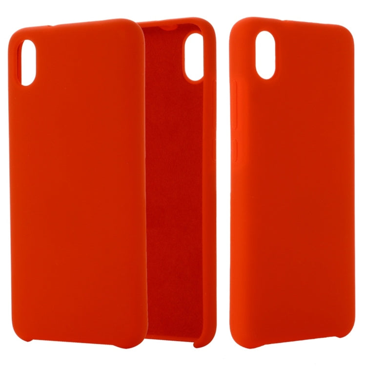Solid Color Liquid Silicone Dropproof Protective Case for Xiaomi Redmi 7A