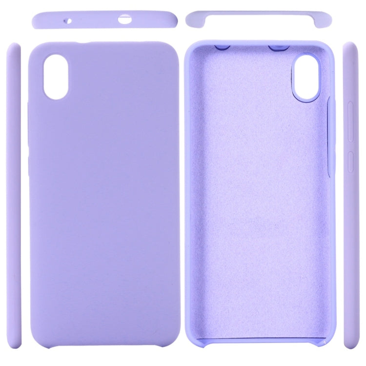 Solid Color Liquid Silicone Dropproof Protective Case for Xiaomi Redmi 7A