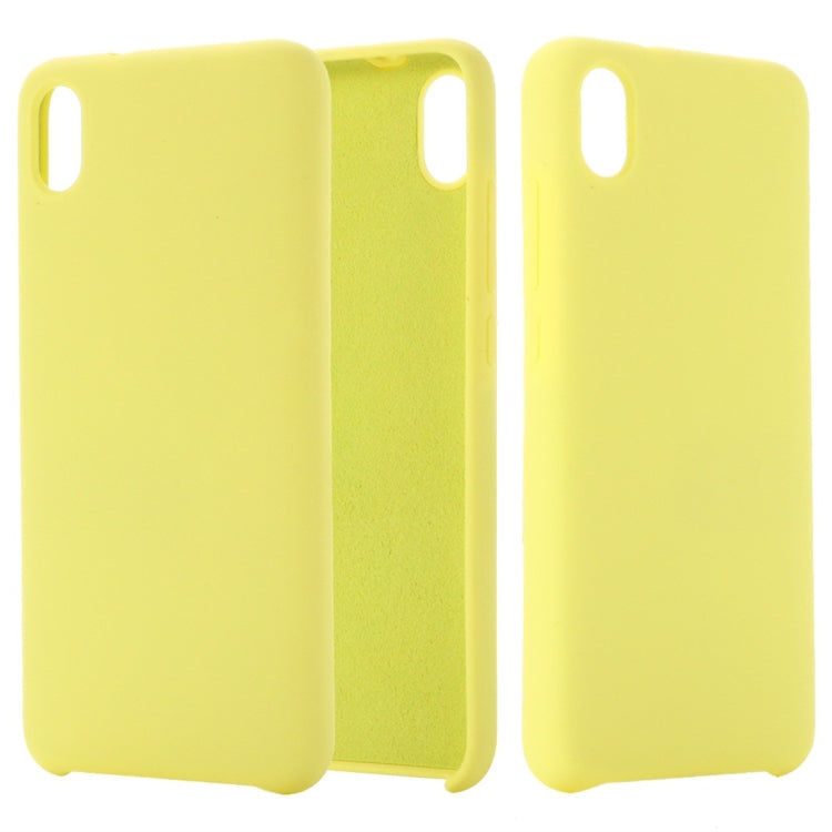 Solid Color Liquid Silicone Dropproof Protective Case for Xiaomi Redmi 7A