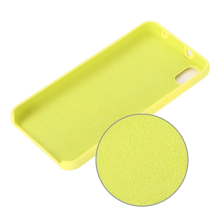 Solid Color Liquid Silicone Dropproof Protective Case for Xiaomi Redmi 7A