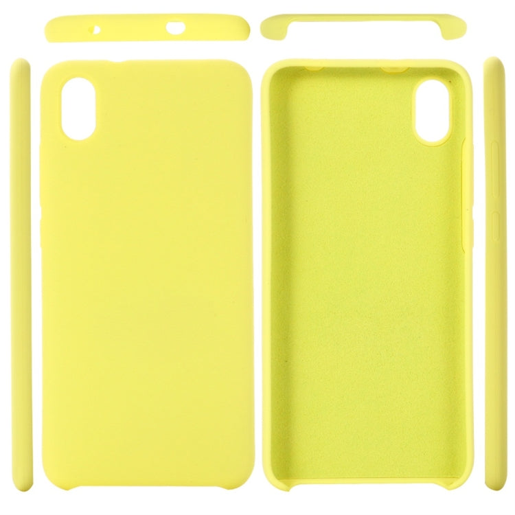 Solid Color Liquid Silicone Dropproof Protective Case for Xiaomi Redmi 7A