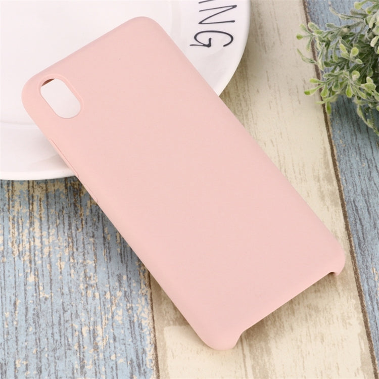 Solid Color Liquid Silicone Dropproof Protective Case for Xiaomi Redmi 7A