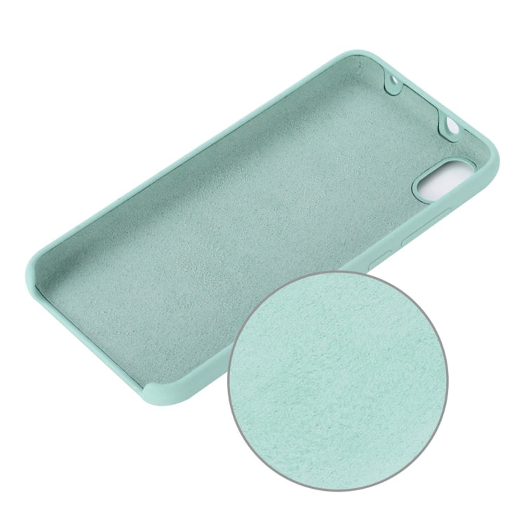 Solid Color Liquid Silicone Dropproof Protective Case for Xiaomi Redmi 7A