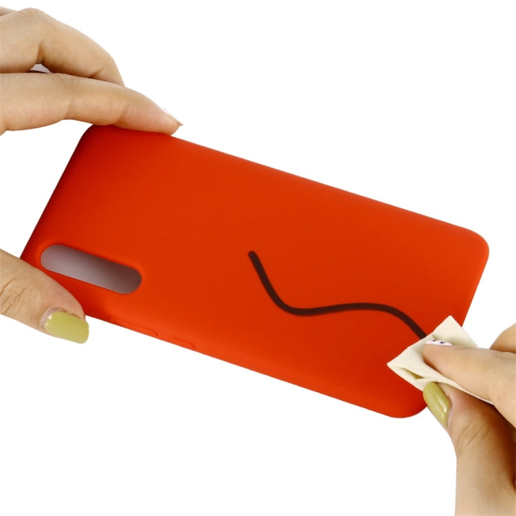 Solid Color Liquid Silicone Dropproof Protective Case for Huawei Honor Magic 2