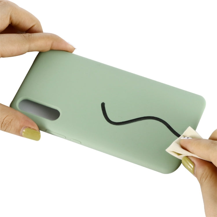 Solid Color Liquid Silicone Dropproof Protective Case for Huawei Honor Magic 2