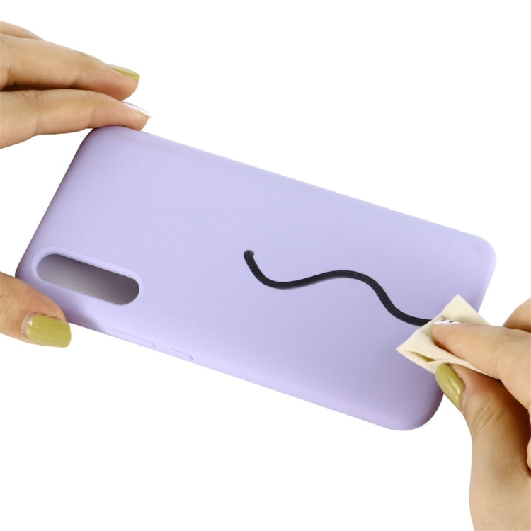 Solid Color Liquid Silicone Dropproof Protective Case for Huawei Honor Magic 2