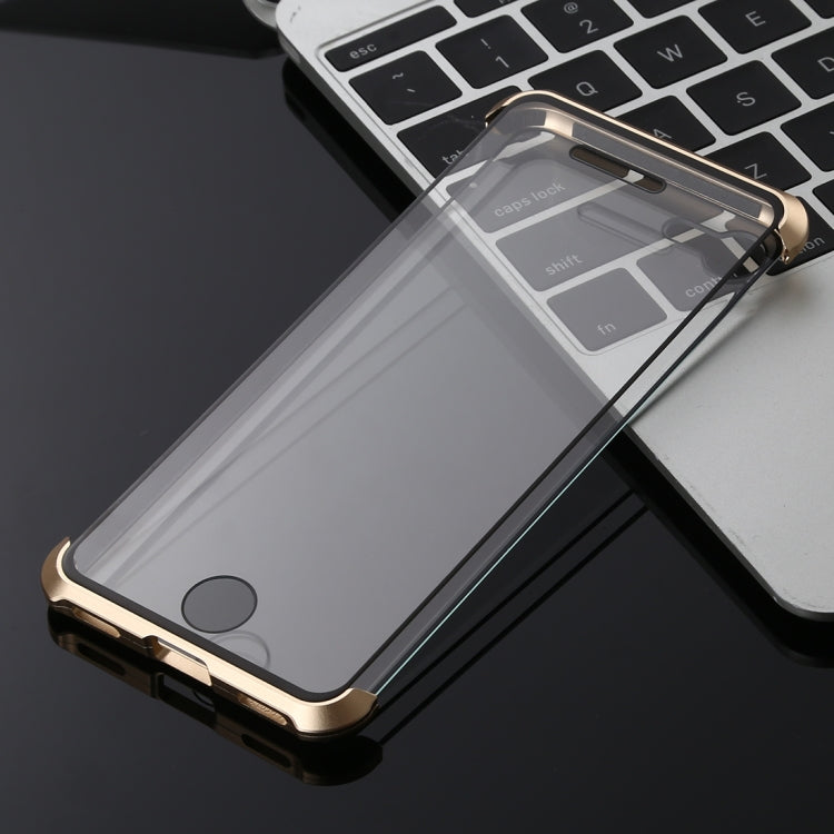 Ultra-Thin Angular Frame Magnetic Absorption Double-Sided Tempered Glass Shell for iPhone 8