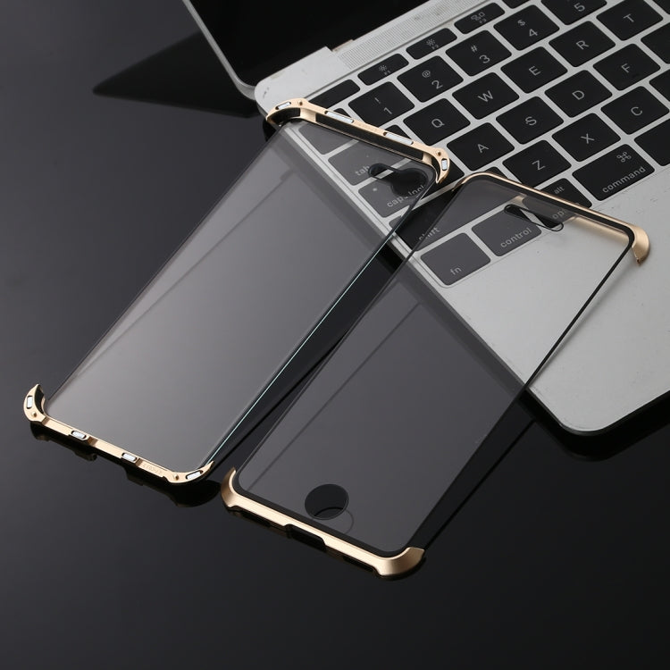 Ultra-Thin Angular Frame Magnetic Absorption Double-Sided Tempered Glass Shell for iPhone 8