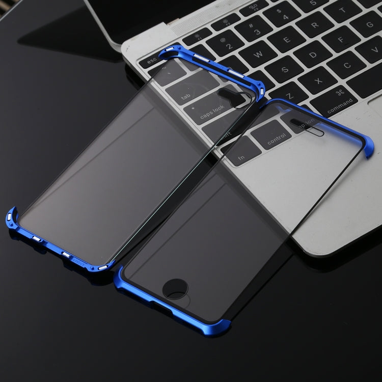 Ultra-Thin Angular Frame Magnetic Absorption Double-Sided Tempered Glass Shell for iPhone 8