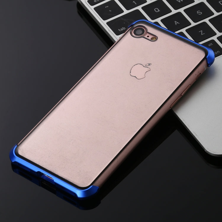 Ultra-Thin Angular Frame Magnetic Absorption Double-Sided Tempered Glass Shell for iPhone 8