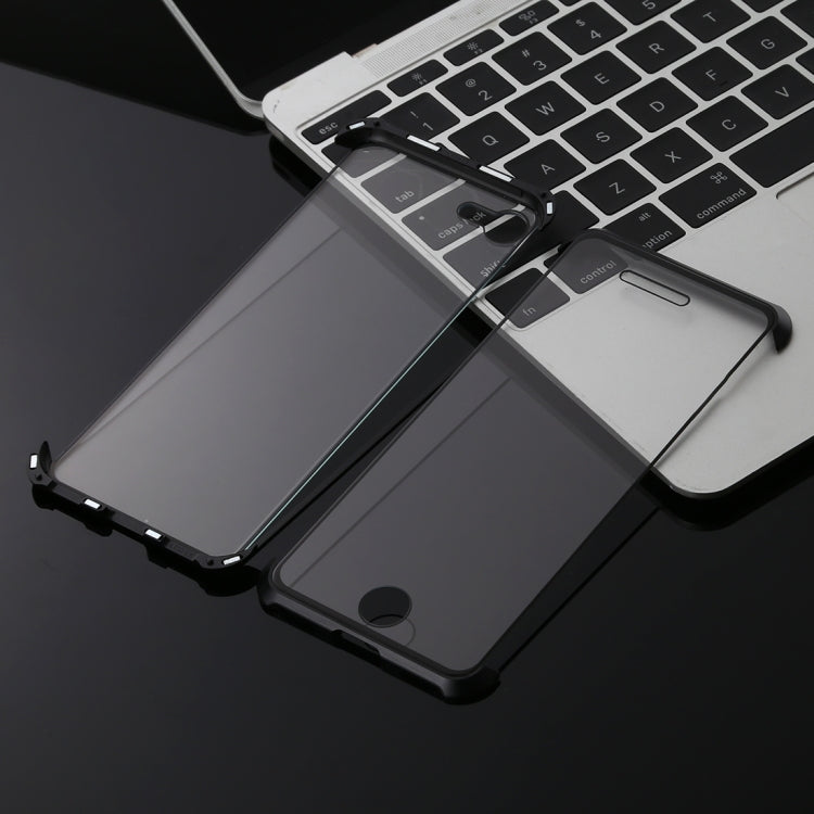 Ultra-Thin Angular Frame Magnetic Absorption Double-Sided Tempered Glass Shell for iPhone 8