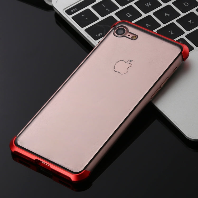 Ultra-Thin Angular Frame Magnetic Absorption Double-Sided Tempered Glass Shell for iPhone 8