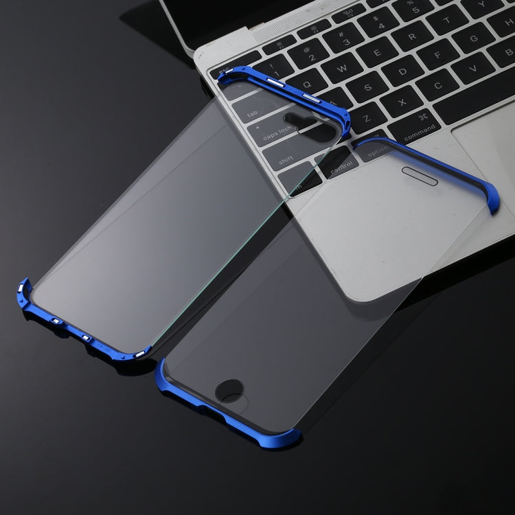 Ultra-Thin Angular Frame Magnetic Absorption Double-Sided Tempered Glass Shell for iPhone 8 Plus