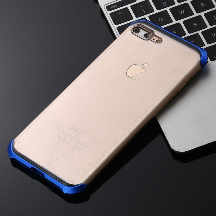 Ultra-Thin Angular Frame Magnetic Absorption Double-Sided Tempered Glass Shell for iPhone 8 Plus
