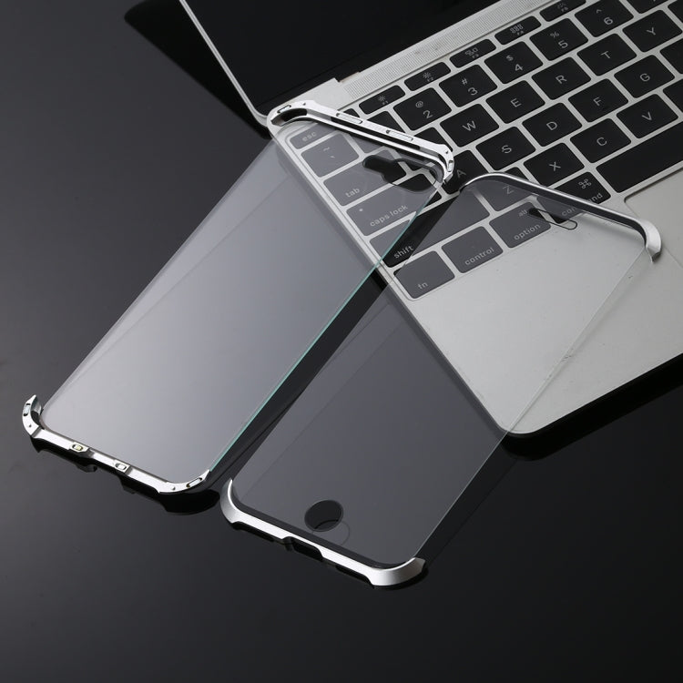 Ultra-Thin Angular Frame Magnetic Absorption Double-Sided Tempered Glass Shell for iPhone 8 Plus