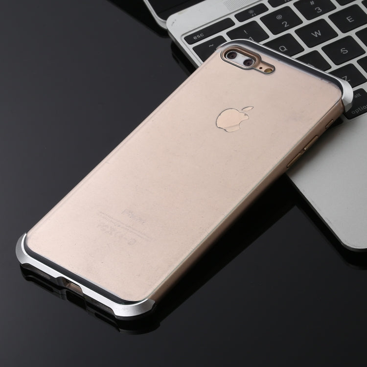 Ultra-Thin Angular Frame Magnetic Absorption Double-Sided Tempered Glass Shell for iPhone 8 Plus