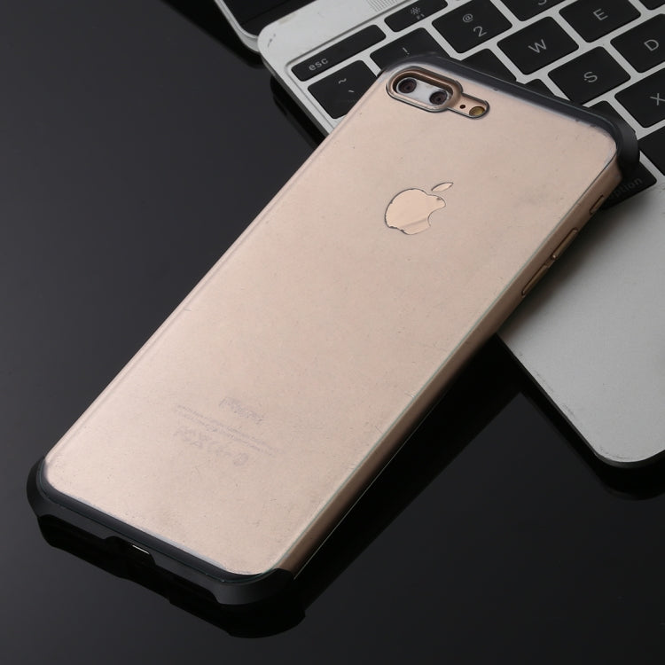 Ultra-Thin Angular Frame Magnetic Absorption Double-Sided Tempered Glass Shell for iPhone 8 Plus